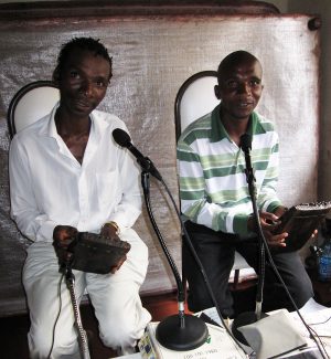 Caution & Renold Shonhai recording CD#3466 in Harare 2009