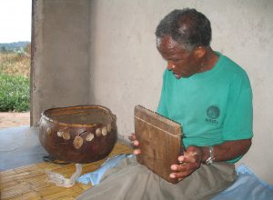 Fungai Mujuru with old deze in 2006