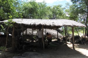 Murawo Tembedza's mbira workshop