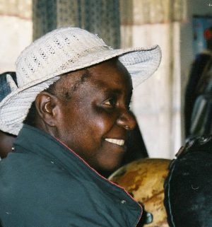 Jenny Muchumi in Harare 2002