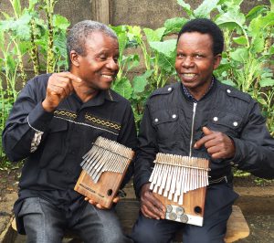 Close friends Fradreck Mujuru & Leonard Chiyanike in 2017